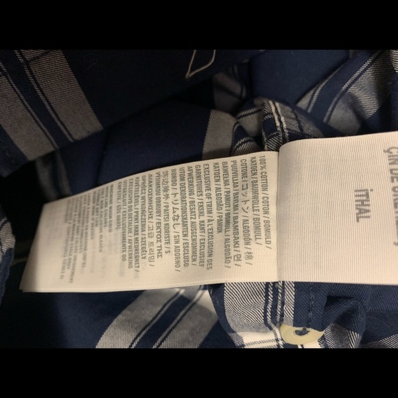 A&F button up plaid shirt size large - Picture 3 of 6